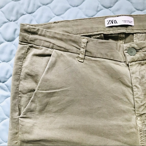 Zara Women’s Green Ankle Trousers - Picture 9 of 14